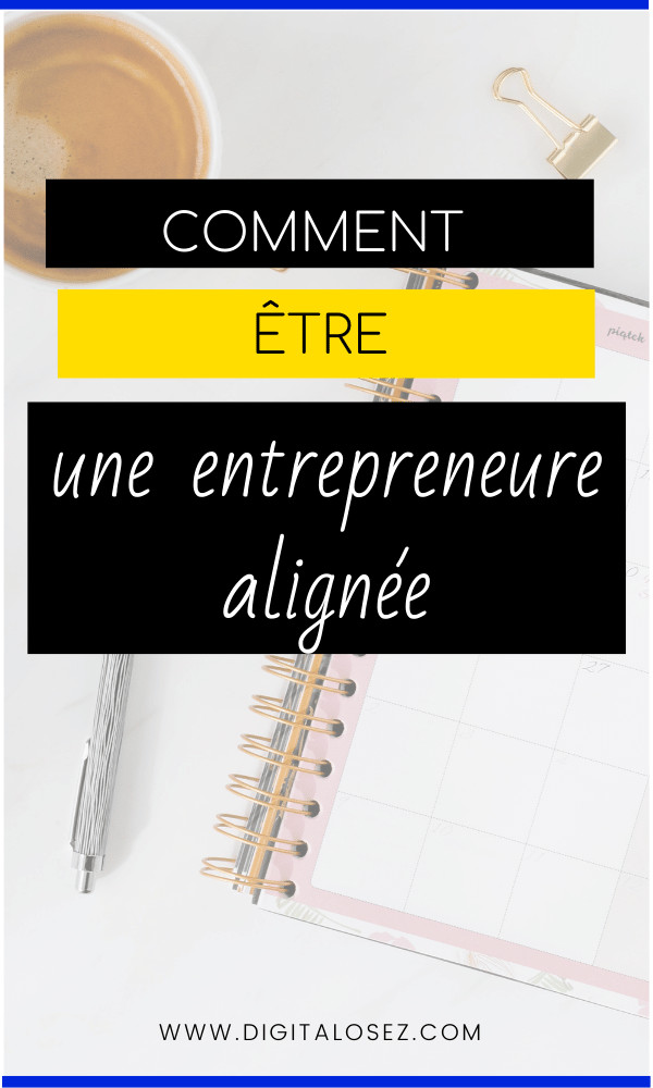 entrepreneure alignee