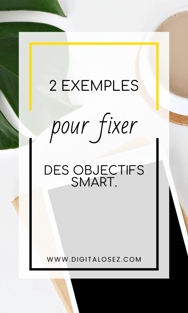 fixer des objectifs smart