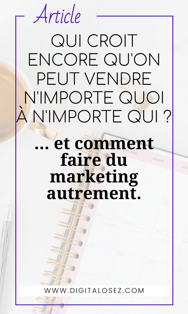 marketing authentique