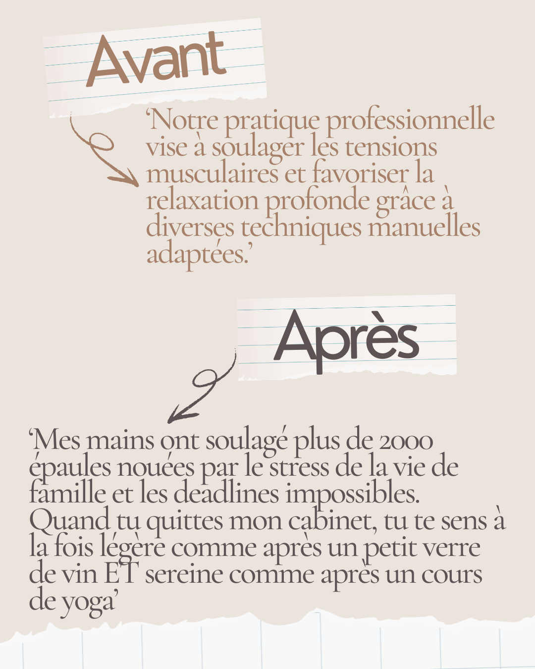 voix unique avant après